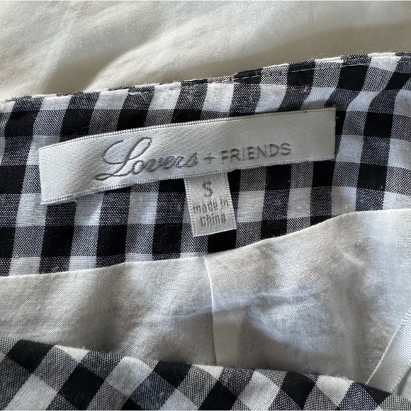 Lovers + Friends Lisa Mini Skirt in Gingham - Picture 5 of 7